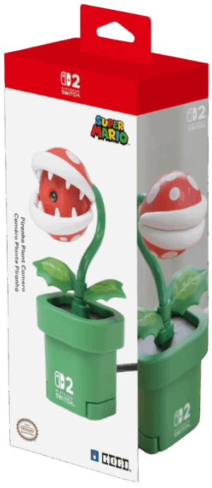 NINTENDO SWITCH 2 Telecamera Super Mario Piranha