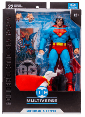 Superman & Krypto Multiverse w/Platinum Edition