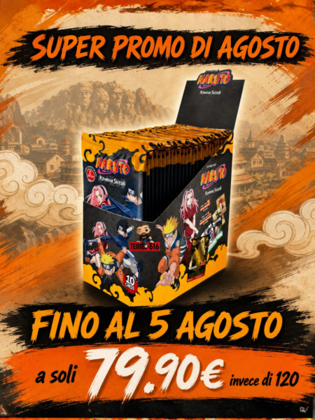 Naruto Mythos ENG 2nd Edition Box 24 Buste