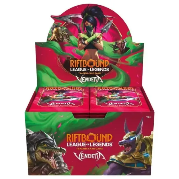 RIFTBOUND - LEAGUE OF LEGENDS - BOOSTER DISPLAY - VENDETTA (24 BUSTE) - ENG