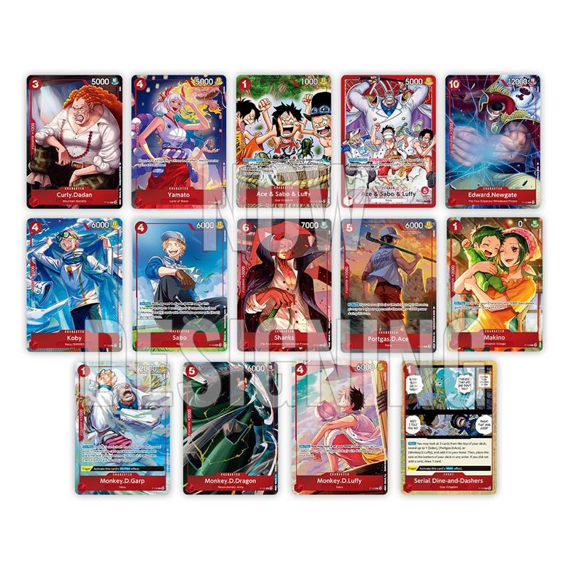 One Piece Card Game Premium Card Collection Best Selection Ace & Sabo & Luffy - immagine 2
