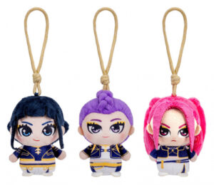 Peluche a Clip KPop Demon Hunters 10cm 1 pz Assortimento