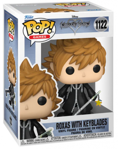FUNKO POP Kingdom Hearts Roxas w/Keyblades 1122 - immagine 2